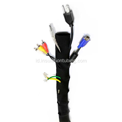 Waterproof Neoprene Adjustable Cable Sleeves untuk Manajemen